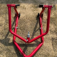 バイクスタンド　フロント、リアまとめての画像