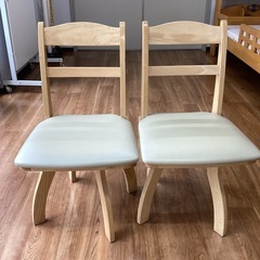 回転チェア2脚セット【町田市再生家具】250213
