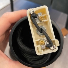 【美品】ペンダントシーリング
ライト(電球色電球付)の画像