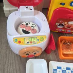 アンパンマン　炊飯器　レンジ　セットの画像