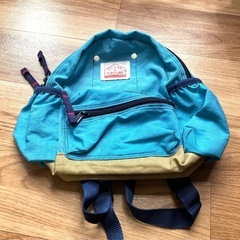 OCEAN & GROUND 青色リュック　Sサイズ