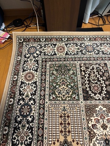 ニトリ国産モケットラグ200×250cm ネイビー (さわ) 小牧原の ニトリ国産モケットラグ200×250cm ネイビー (さわ) 小牧原の