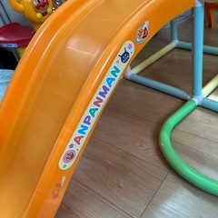 アンパンマン　おもちゃ　滑り台　ジャングルジム　滑り台の画像
