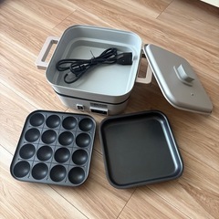 ホットプレート　たこ焼き器