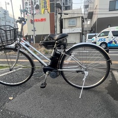 中古27インチPanasonic電動アシスト自転車　8.9Ah 大阪