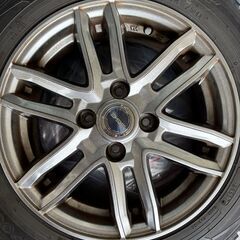 アルミホイール付きスタッドレスタイヤ 165/65/14 ルーミー・タンク・トール等にの画像