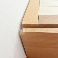 無印良品　セミダブルベッド　フレームの画像