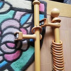 長いカーテンレールの画像