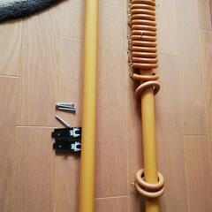 長いカーテンレールの画像