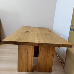 【4/29まで】ミサワ　センターテーブル　オーク材の画像