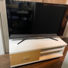 40インチ液晶テレビ（テレビ台付き）