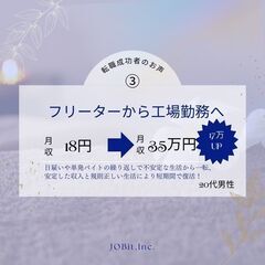⑩遠方で入寮希望の方には快適なワンルームを寮費無料（規定有）でご...