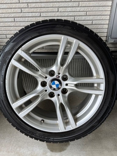 BMW F30 Ｍsports 純正ホイール　スタッドレスタイヤ付