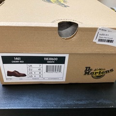 未使用品　ドクターマーチン　3ホール　レッドの画像