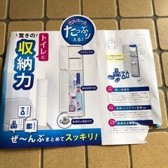 トイレ収納ケース
の画像