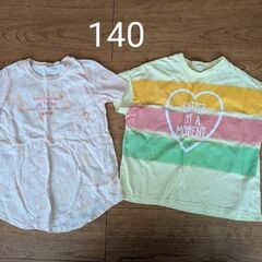 女の子140春夏服の画像