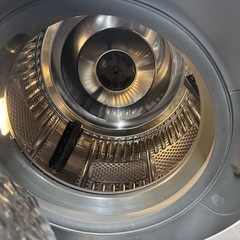 分解清浄済み パッキン交換済み SHARP ドラム式洗濯乾燥機 2018年 ES-G110-TLの画像