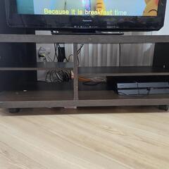 【値下げしました】テレビ台　ブラウン