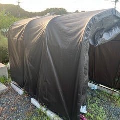 サイクルガレージテントの画像