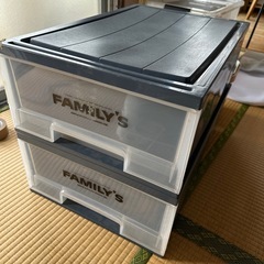 衣装ケース　2個セットの画像