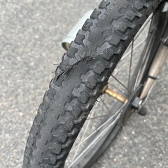ブリヂストン　電動自転車　タイヤ、チューブ交換必要の画像