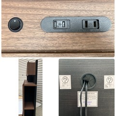 希少ダブルベットフレーム✨ダブルチェスト＋ 照明＋コンセント付き
🟡No.20250419の画像