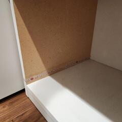 カップボード★キッチン収納★食器棚★自宅までお届け可★奥行45m幅120m★ホワイトの画像