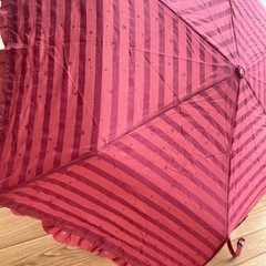 【売ります】アフタヌーンティー　折り畳み傘　日傘　雨傘の画像