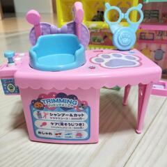 【お相手決定済】リカちゃん　ペットショップ・トリマーのセットの画像