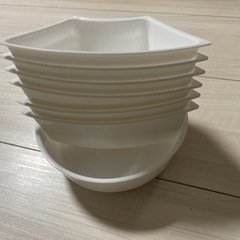 回転オードブル皿  （一度だけ使用）の画像