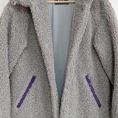 ボアロングコートの画像