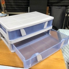 薄型収納ケース 2コセットの画像