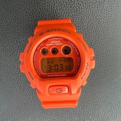 CASIO G SHOCK クレイジーカラーオレンジDW-6900　