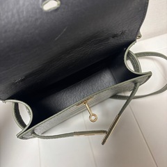 GRL 2Wayスクエアクロコダイル型押しショルダーバッグの画像