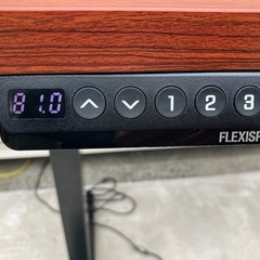 【希少✨】デスクワークに最適❗️FLEXSPOT 昇降デスク 🟡No.20250419の画像