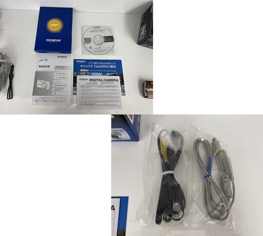 OLYMPUS デジタルカメラ μ780 バッテリー 箱 説明書 オリンパス 通電OK 現状品 札幌市手稲区