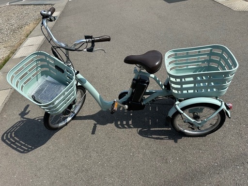 中古ブリヂストン電動アシスト自転車8.7Ah 大阪 (となりの樹