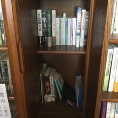 本棚　ブックシェルフ　スライド棚　ガラス扉付　W90  H100　雑誌　コミック　マンガ　文庫　単行本の画像