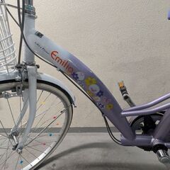 女の子自転車　24インチの画像