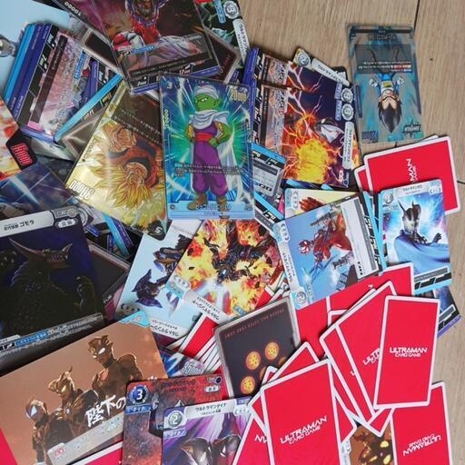 引退品ウルトラマンカードゲーム、ドラゴンボールカードゲーム