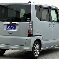 ライトブルーのN-BOXの画像
