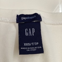 GAP XXSサイズのTシャツの画像