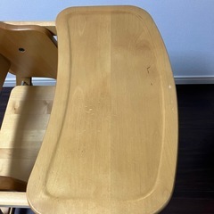 澤田木工所 ベビーチェア  ハイチェア　天然木製の画像
