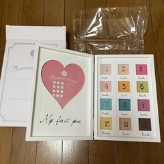 新品未使用　ベビー　写真立て