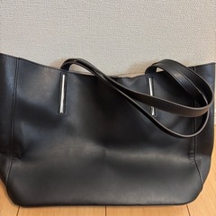 【無料】バッグ　黒　通勤　シンプル　anemone