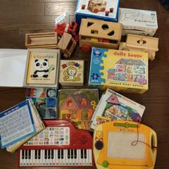 値下げ！！絵本、パズル、木製玩具色々
