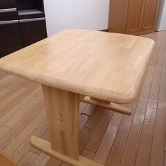 ★ジモティ割あり★ ニトリ ダイニングテーブル ナチュラル H6...