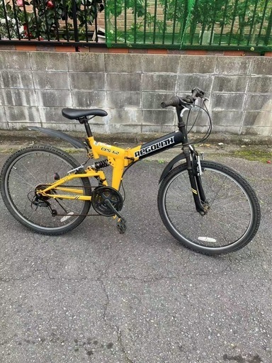 26インチ折り畳み式6段変速機付きマウンテンバイクです。