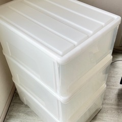 収納ケース　　3個セット　　の画像