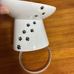 お話し中　猫壱フードボウル　ハイタイプおまけ付きの画像